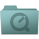 QuickTime Folder Willow icon